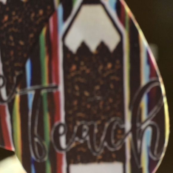 Source Unknown Multicolor Teacher Earrings - Picture 4 of 5